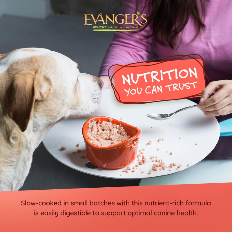 Evanger's Super Beef Dinner for Dogs â€“ 12 Count, 12.5 oz Each â€“ Grain Free Wet Dog Food with Spinach & Kale â€“ All Life Stages â€“ Limited Ingredient Diet - Image 3
